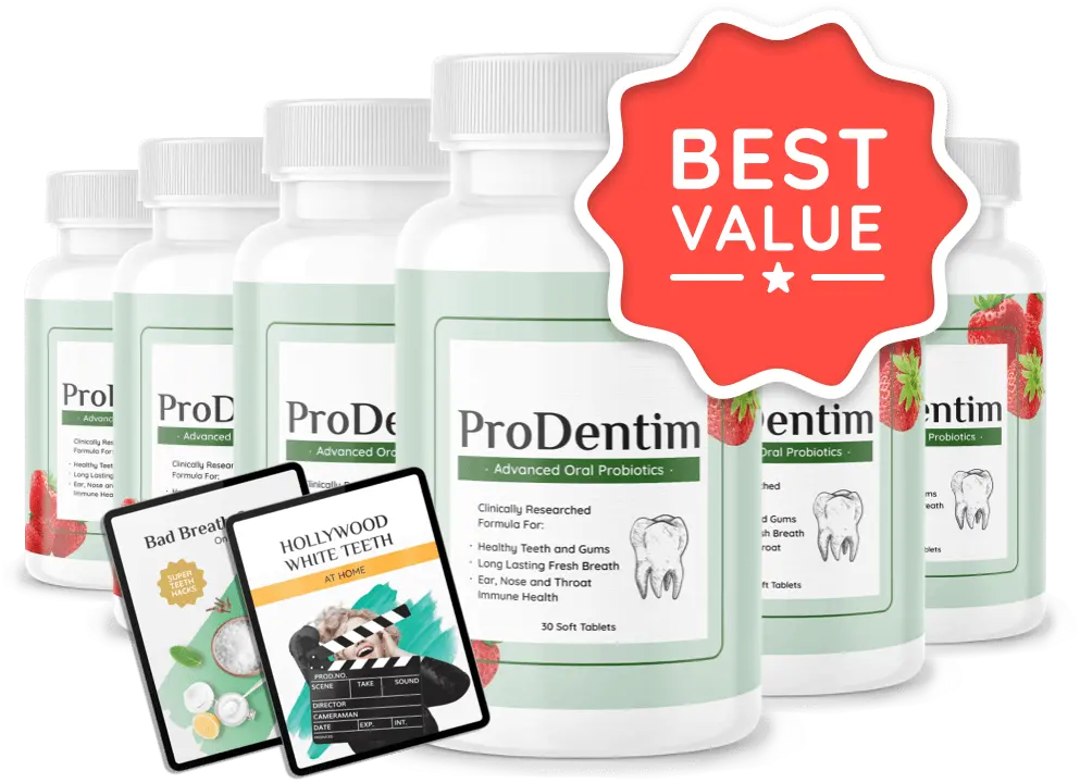 Prodentim Discounted Six Bottles